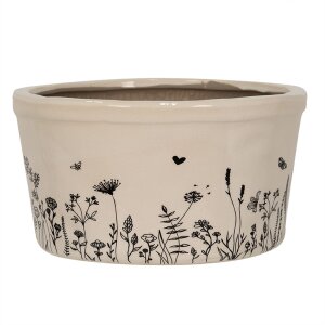 Clayre & Eef 6CEFAF0002L Flower pot for indoors...