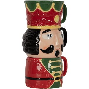 Clayre & Eef 6CEMU0132 Mug 3 pieces Red Green16x12x9...