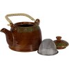 Clayre & Eef 6CETE0140 Teapot Brown Ø 14x12 cm - 750 ml