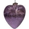 Clayre & Eef 6GL4322 Christmas bauble purple 10x3x9 cm