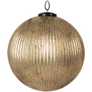 Clayre & Eef 6GL4363L Christmas bauble Gold coloured...