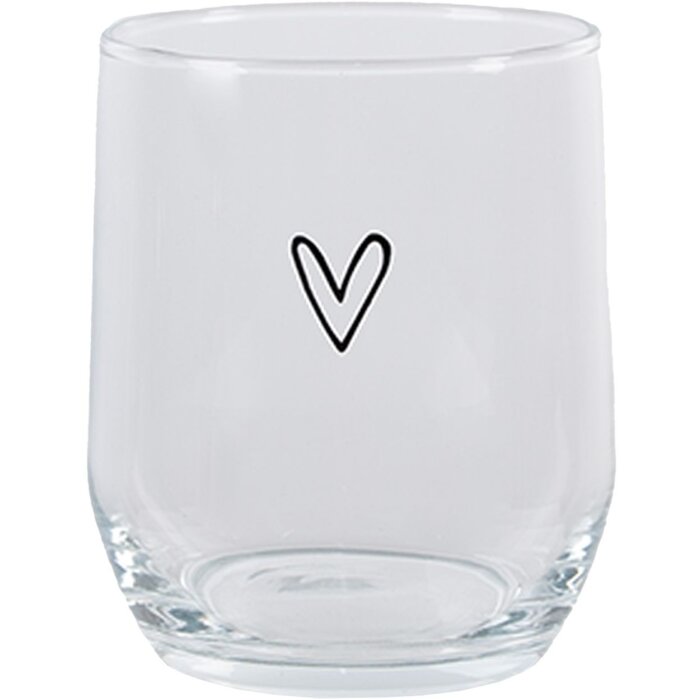 Clayre & Eef 6GL4399 Water glass transparent 300 ml