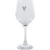 Clayre & Eef 6GL4400 Wine Glass Transparent Ø 8x17 cm - 250 ml