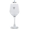 Clayre & Eef 6GL4400 Wine Glass Transparent Ø 8x17 cm - 250 ml