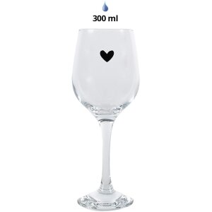 Clayre & Eef 6GL4401 Wine Glass Transparent Ø...