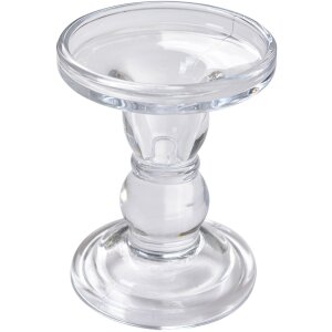 Clayre & Eef 6GL4402 Candlestick Crown Transparent...