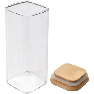 Clayre & Eef 6GL4419 Storage Tin with Lid Transparent...