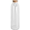 Clayre & Eef 6GL4422 Decorative Bottle Transparent Ø 5x19 cm