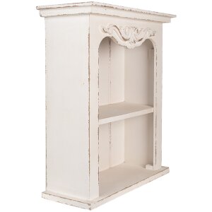 Clayre & Eef 6H2306 Wall Shelf White 51x20x56 cm