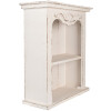 Clayre & Eef 6H2306 Wall Shelf White 51x20x56 cm