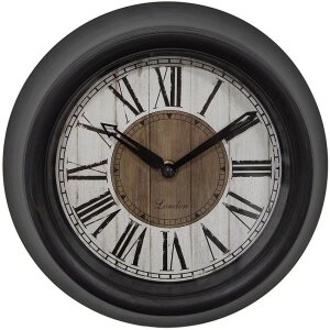 Clayre & Eef 6KL0802 Wall Clock Brown Beige Ø...