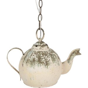 Clayre & Eef 6LMP783 Hanging Lamp Beige Green...