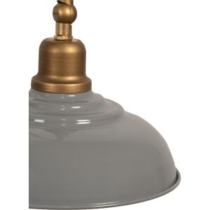 Clayre & Eef 6LMP785 Wall lamp Gold-coloured 33x21x48 cm E14-max 1x60W