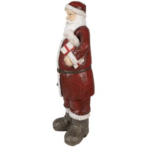 Clayre & Eef 6PR3913 Decoration Father Christmas Red,...