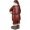 Clayre & Eef 6PR3913 Decoration Father Christmas Red, White 18x14x46 cm