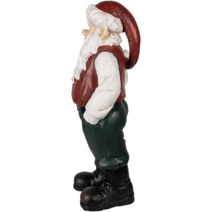 Clayre & Eef 6PR3914 Decoration Father Christmas Red,...