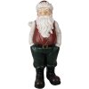 Clayre & Eef 6PR3914 Decoration Father Christmas Red, White 26x25x51 cm