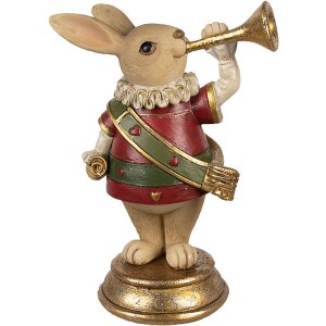 Clayre & Eef 6PR3928 Decorative Rabbit Brown...