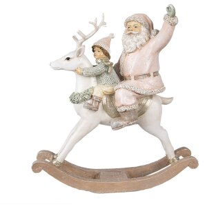 Clayre & Eef 6PR3939 Christmas Decoration Statue...