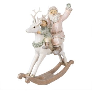 Clayre & Eef 6PR3939 Christmas Decoration Statue...