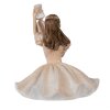 Clayre & Eef 6PR3944 Decorative Ballerina Pink White 12x12x13 cm Polyresin