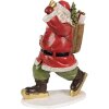 Clayre & Eef 6PR3947 Christmas Decoration Father Christmas Red 14x11x20 cm