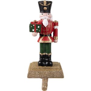 Clayre & Eef 6PR3950 Christmas Stocking Holder...