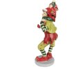 Clayre & Eef 6PR3972 Decoration Elf Red 12x9x19 cm Polyresin