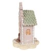 Clayre & Eef 6PR3976 Decoration House Pink 13x13x20 cm Polyresin