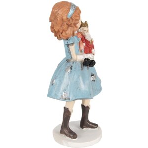 Clayre & Eef 6PR3988 Decoration Child Blue 7x6x12 cm