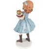 Clayre & Eef 6PR3988 Decoration Child Blue 7x6x12 cm