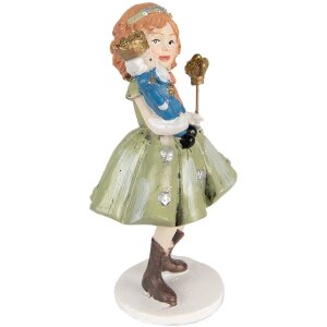 Clayre & Eef 6PR3990 Decoration Child Green 7x6x12 cm