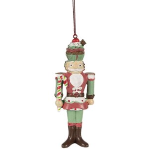 Clayre & Eef 6PR3997 Decorative Pendant Nutcracker...