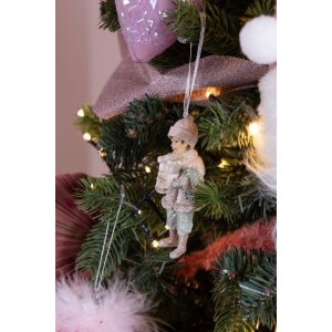 Clayre & Eef 6PR4916 Decorative Pendant Child Pink...