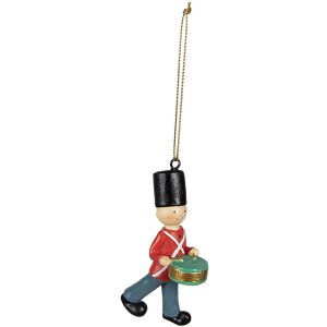 Clayre & Eef 6PR4919 Decoration Pendant Soldier Red...