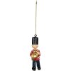 Clayre & Eef 6PR4920 Decoration Pendant Soldier Red Black 4x2x8 cm