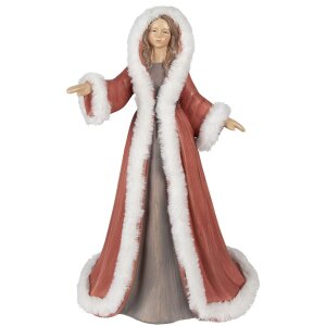 Clayre & Eef 6PR4935 Christmas Decoration Statue...