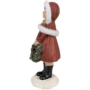 Clayre & Eef 6PR4948 Christmas decoration statue...