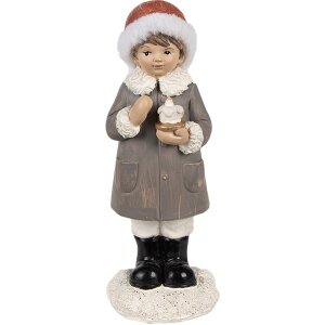 Clayre & Eef 6PR4949 Christmas Decoration Statue...