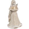 Clayre & Eef 6PR4963 Father Christmas Stand Figure Gold White 8x8x15 cm