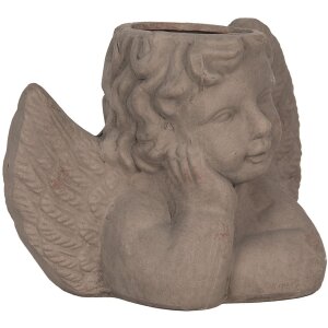 Clayre & Eef 6TE0401S Flower Pot for Indoors Angel...