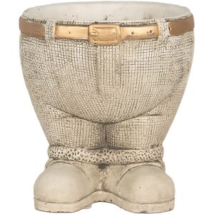 Clayre & Eef 6TE0496 Indoor Flower Pot Grey Ø...