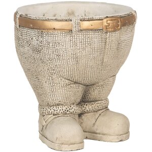 Clayre & Eef 6TE0496 Indoor Flower Pot Grey Ø...