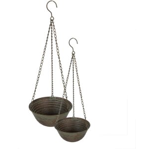 Clayre & Eef 6Y4845 Plant Holder Green, Brown...