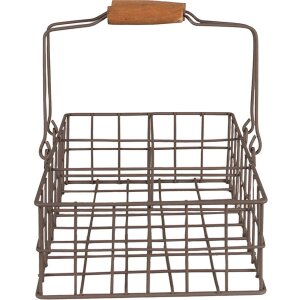 Clayre & Eef 6Y5255 Storage Basket Brown 34x19x8 cm