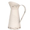 Clayre & Eef 6Y5399 Decorative Jug White 19x14x27 cm