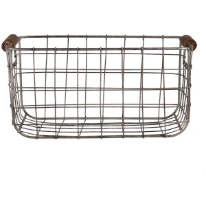 Clayre & Eef 6Y5400 Baskets (set of 2) Grey Brown...