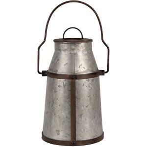 Clayre & Eef 6Y5401 Decorative milk jug Grey Brown...