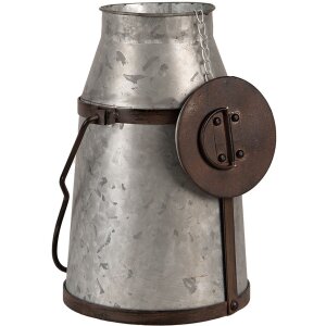 Clayre & Eef 6Y5401 Decorative milk jug Grey Brown 20x18x26-36 cm