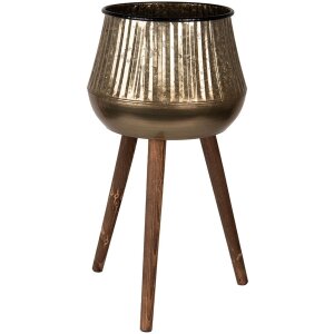 Clayre & Eef 6Y5402L Plant Holder Copper Coloured...